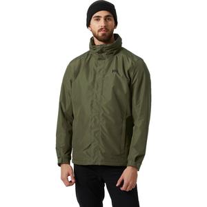 Утепленная куртка-дождевик Dubliner Hellyhansen, зеленый