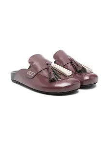 Мюли с кисточками Florens, красный