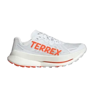 Кроссовки Terrex Agravic Speed Ultra 'White Impact Orange', белый