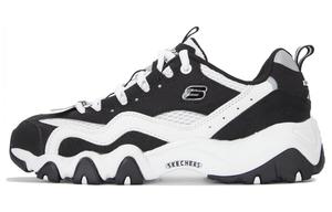 Кроссовки женские D"LITES 2.0 Chunky с низким верхом, черные/белые Skechers
