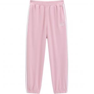 Детские спортивные штаны из трикотажа GAP, светло-розовый