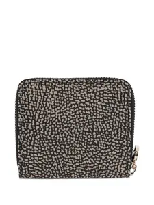 Кошелек с круговой молнией Borbonese, черный