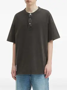 Футболка оверсайз с пуговицами Musium Div., серый