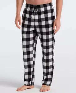 Мужские флисовые брюки для сна в клетку Buffalo Plaid Perry Ellis Portfolio, белый