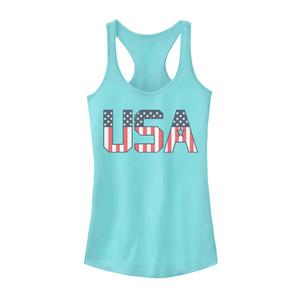 Майка с надписью «Флаг США» для юниоров