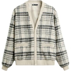 Трикотаж Мужской Чёрно-белый ZARA