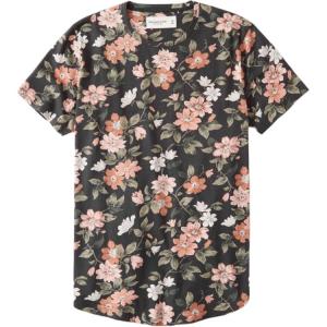 Abercrombie＆Fitch Футболка мужская black floral