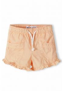 Шорты ELASTICATED WAIST WITH FRILLED HEM MINOTI, цвет orange