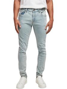 Urban Classics Джинсы - зауженный крой - светло-голубого цвета