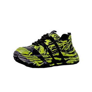 Banas UCOC x Low Top мужские повседневные кроссовки черно-желтые, цвет Black Yellow