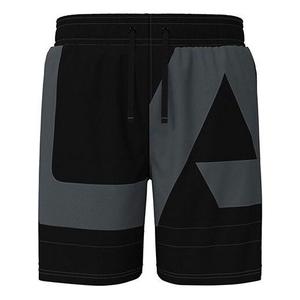 Шорты baseline woven 7 inch basketball shorts 'black grey' Under Armour, черный
