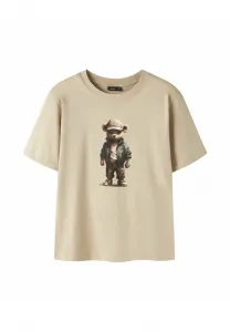 Футболка свободного кроя с принтом Lmtd, White Pepper