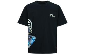 Футболка мужская черная Evisu, черный