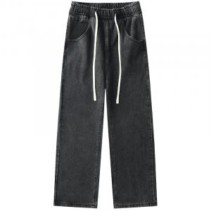 Джинсы Unisex TEN MIRO, черные (Regular)