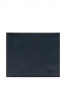 Кошелек с логотипом Leon Lancel, синий