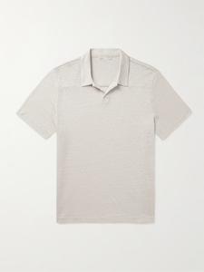 Рубашка поло Shaun Linen-Jersey ONIA, кремовый