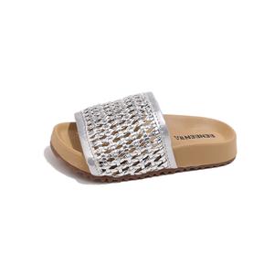 Детские шлепанцы для улицы TONYBEAR, серебряный