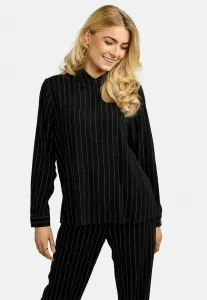 Блузка neo ls на пуговицах Liberté Essentiel, Black Pinstripe