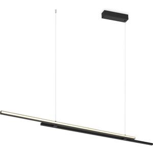 Подвесной светильник Maytoni Decorative Lighting Halo, черный - белый - алюминий - 2 x 306 x 2 см