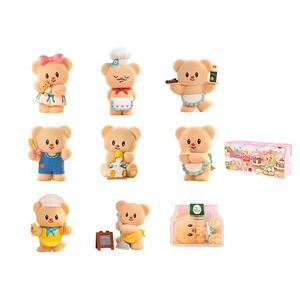Набор для творчества Butter Bear Baking Workshop коллекционный слепой бокс одиночный слепой бокс/полный набор 8 шт Funism