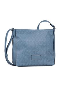 Сумка через плечо, на молнии, с тиснением логотипа, женская TOM TAILOR, голубой