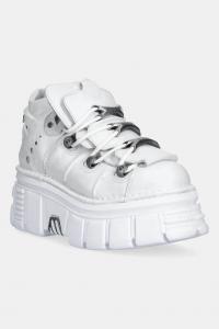 Кожаные кроссовки Napa Blanca, Tower Blanco E14 + Lateral New Rock, белый