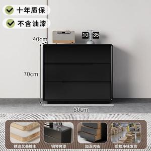 Yu Senyi Комод 150 см для спальни из массива дуба, 8 ящиков, винтажный стиль, цвет бежевый