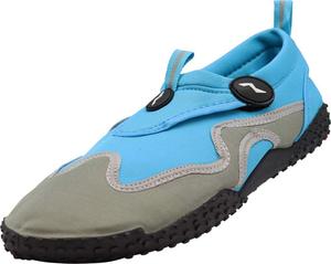 Водные туфли для мужчин, обувь для плавания для мужчин , пляжная обувь для мужчин, водные носки, акваобувь Norty, синий/серый