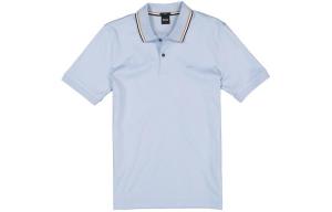 Босс Короткий Рукав Поло HUGO BOSS, Светло-Голубой