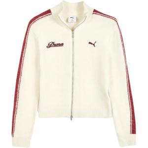 Ретро свитер Slim Knitwear Women's PUMA, Snow