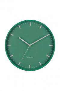 Классные настенные часы в стиле ретро 30 см Karlsson, зеленый