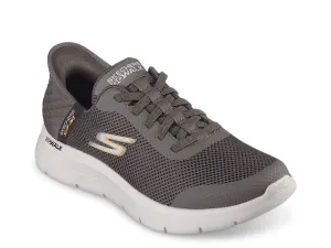 Кроссовки Hands Free Slip-Ins Go Walk Flex Hands Up Slip-On Sneaker Skechers, темно-коричневый