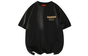 Футболка с короткими рукавами унисекс Magmode, белый