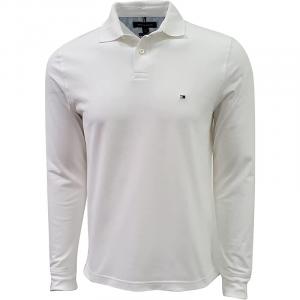 Рубашка поло мужская белая Tommy Hilfiger, белый