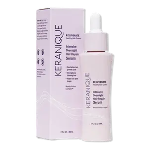 Интенсивная сыворотка для восстановления волос на ночь Keranique