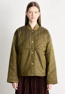Стеганая куртка wetherby, легкая куртка Barbour, Golden Olive