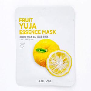 Осветляющая тканевая маска с экстрактом фруктов Yuja Lebelage