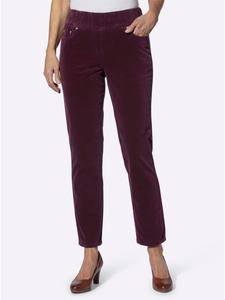 Брюки-карго бордового цвета WITT WEIDEN
