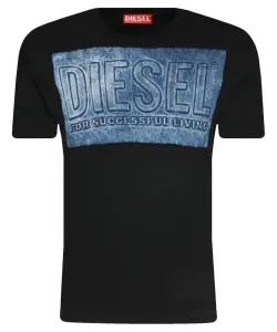 Футболка твинни Regular fit Diesel, черный