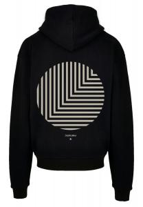 Пуловер F4NT4STIC Ultra Heavy Hoodie Geometrics Grün, черный