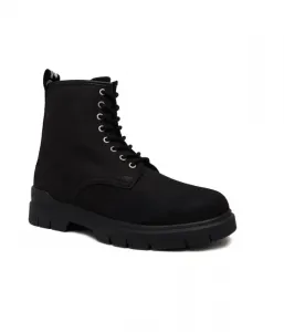 Походные кожаные ботинки Ryan_Halb_nu Hugo, черный