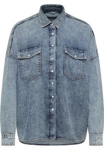 MUSTANG Рубашка 'Ruby' в сером цвете