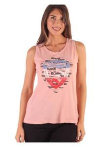 Розовая футболка BLAUER USA