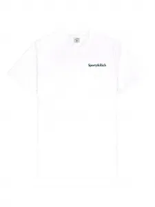Футболка с логотипом Sporty & Rich, белый