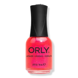 Лак для ногтей Orly, Coral Crush (neon orange with pink shimmer)
