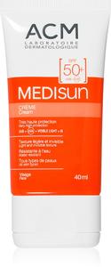 Водостойкий солнцезащитный крем для лица Medisun spf 50+ Acm, 40 мл