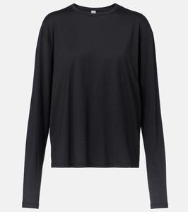 Джерси топ Toteme, черный