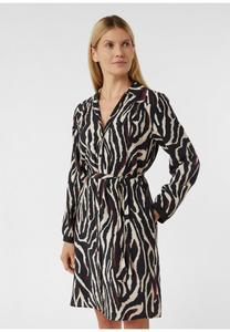 Платье comma casual identity Shirt dress, Schwarz/Black