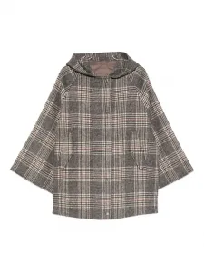 Пальто в клетку Vicolo, нейтральный