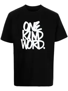 Футболка с надписью SACAI, черный